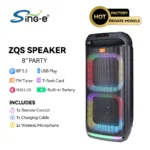 اسپیکر بلوتوثی قابل حمل مدل ZQS-8281 - Image 5