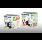 آبمیوه گیر پنج کاره نیولند NL-2800BS - Image 2